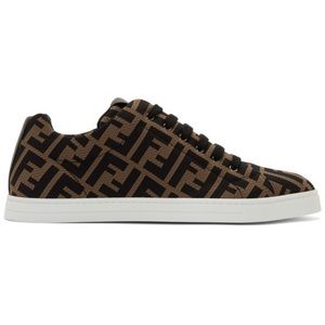 Fendi sneakers. Black & brown “forever Fendi “